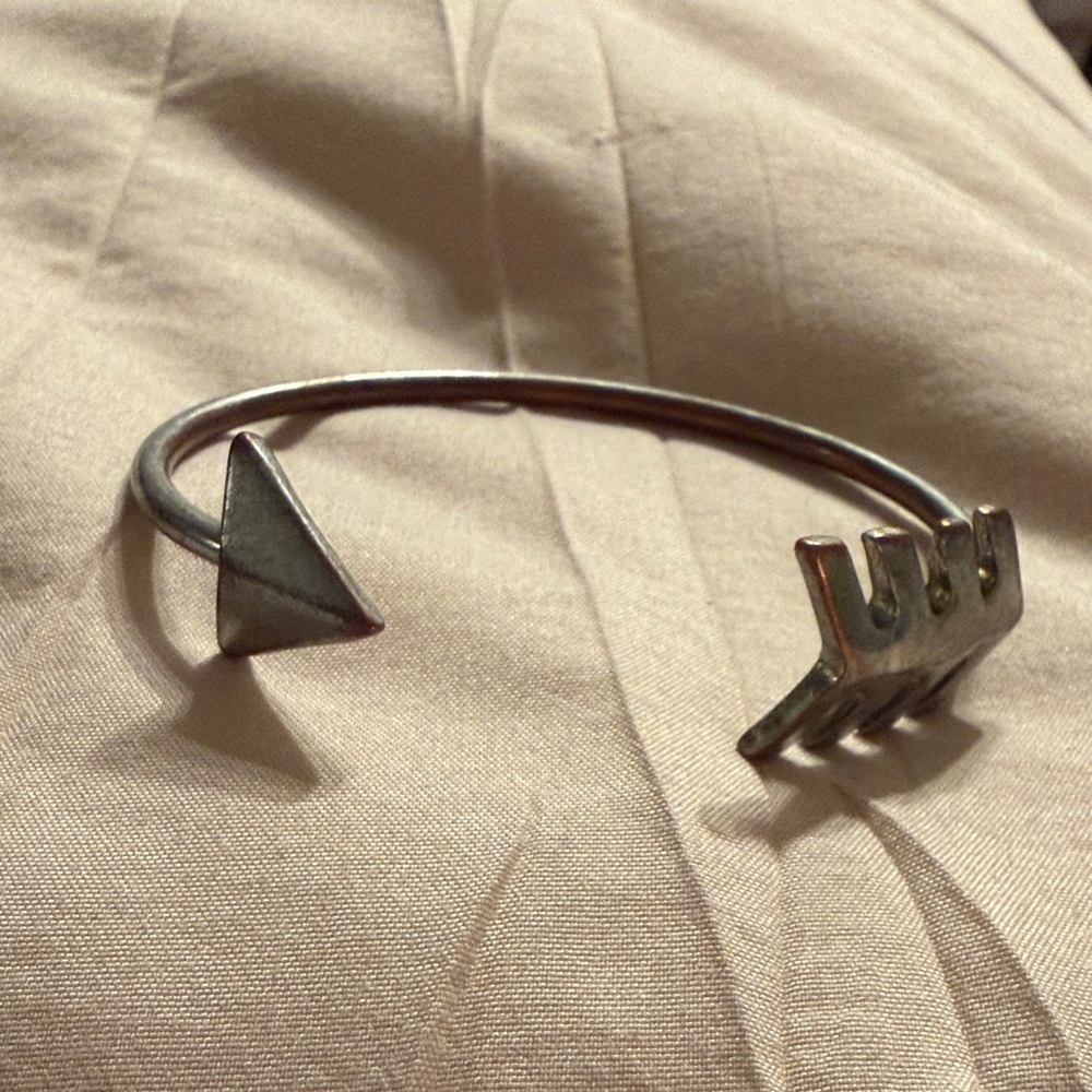 Silver Arrowhead Bracelet